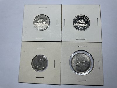 2024年集古藏今外币拍卖第3场 - 加拿大各面值4枚