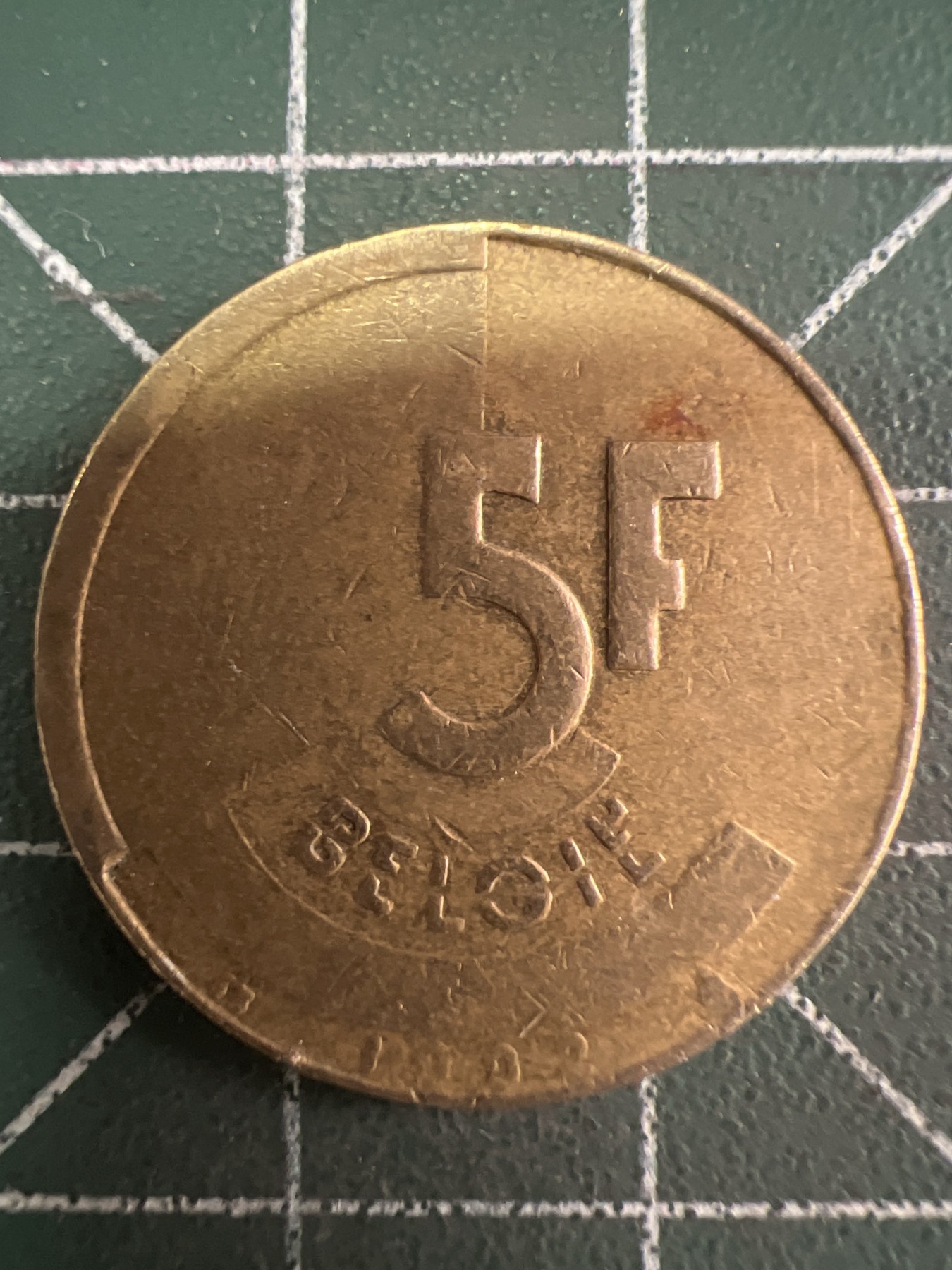 第543期  硬币专场 （无押金，捡漏，全场50包邮，偏远地区除外，接收代拍业务） 比利时5F