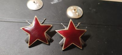 全场0元起拍，第16期，周六（3.9）晚8点开始， - 南斯拉夫三级游击队之星连号2枚，银质，苏版