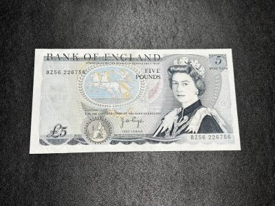 《外钞收藏家》第三百四十五期 - 英国D序列5镑 UNC- 轻微潮