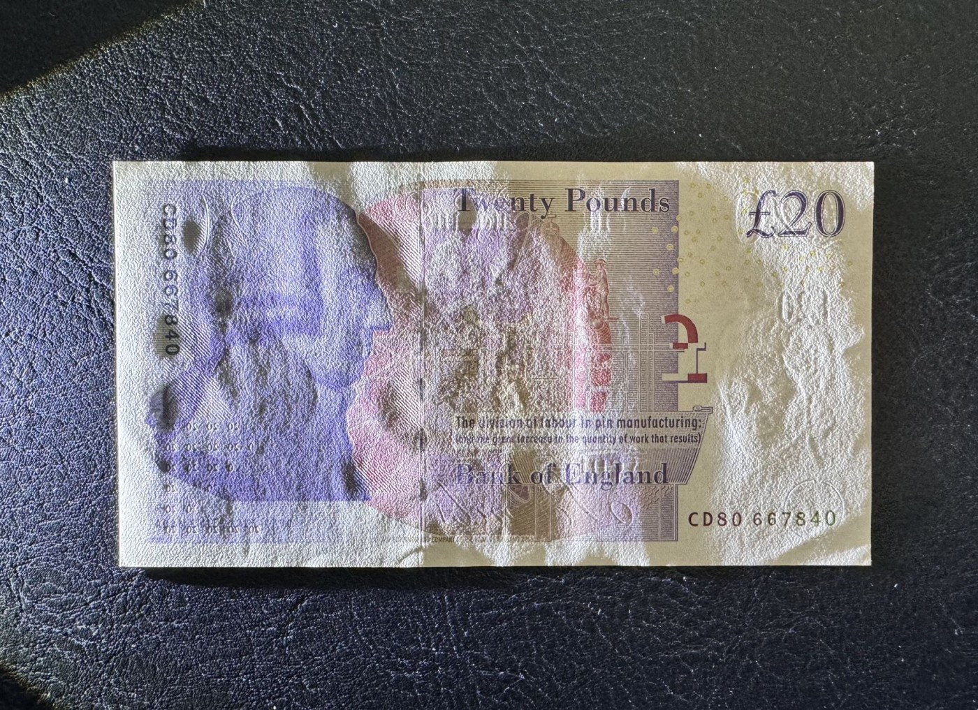 收藏联盟Quantum Auction 第328期拍卖  英国2006版20镑 品相UNC- 经济学家史密斯