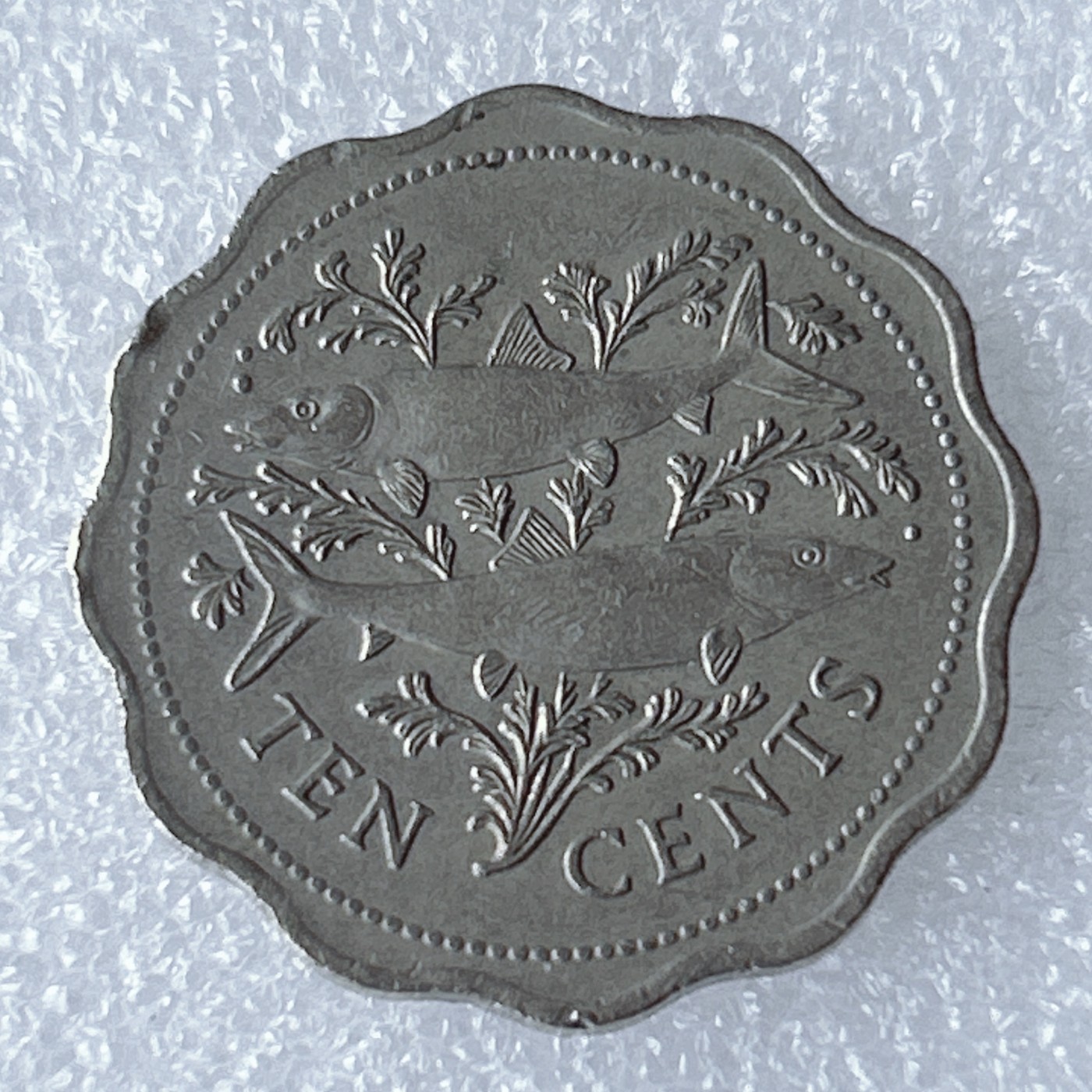 海外回流1元起拍小铺 各国钱币散币场 第8期 巴哈马1982年10分