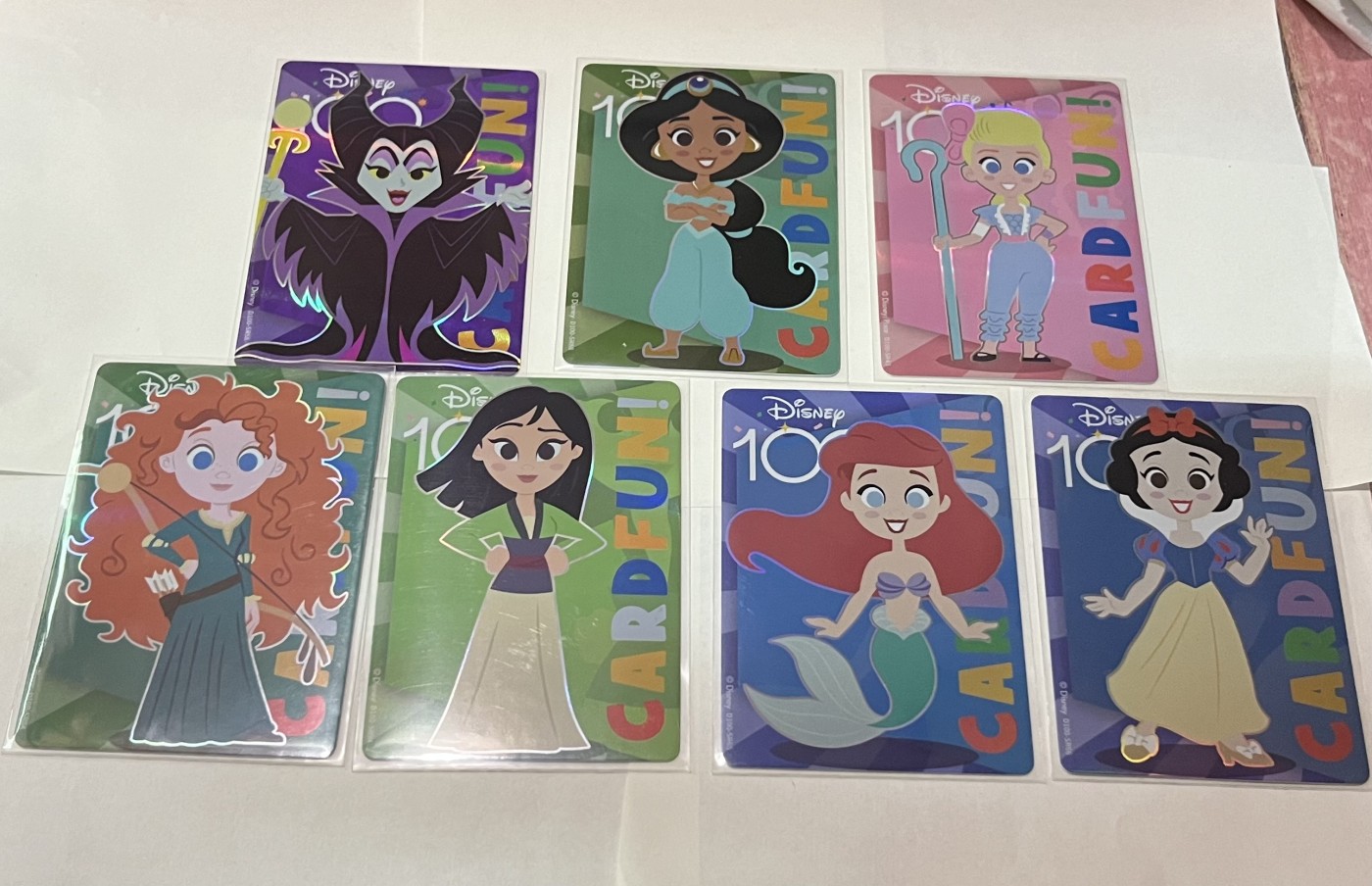 小丑杂货铺·卡片专场2 迪士尼公主（SR、7张）