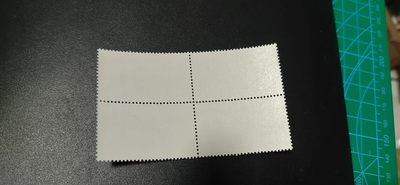 德国邮票专场，都是四方联 德国邮票四方连，1987年东德淡水鱼类，品相如图