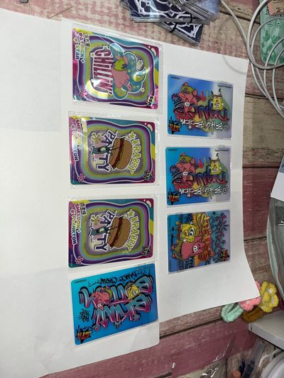 小丑杂货铺·卡片专场2 - 海绵宝宝系列卡片·盲盒（随机10张.SSR、SR、STR、FR、R）