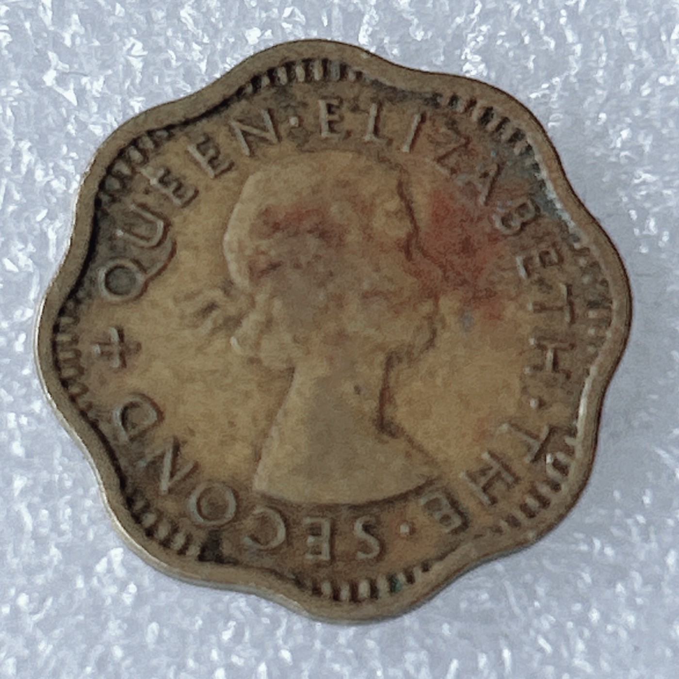 海外回流1元起拍小铺 各国钱币散币场 第8期 英属锡兰1957年10分铜币 伊丽莎白二世