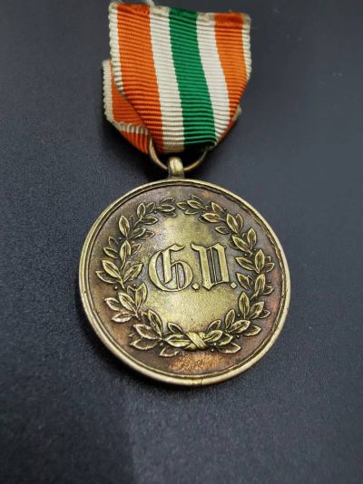 老王徽章第三十期 - 德邦瓦尔德克公国1813、1814、1815拿破仑战争服役奖章     绶带随便配的