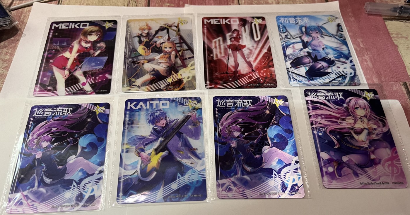 小丑杂货铺·卡片专场2 初音未来1·4（HR.8张）