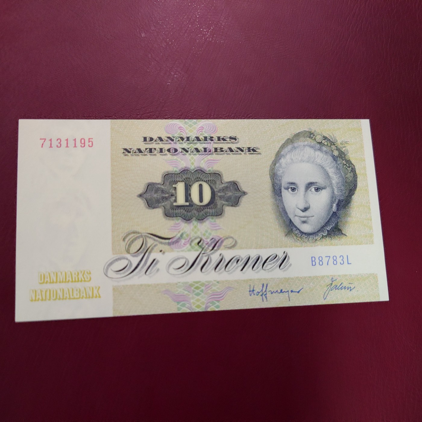 【世界钱币】精选微拍第94期暨2024年第五期 评级币裸钞场 1978年丹麦10克朗 全新绝品无4