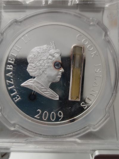 燕姐换藏第75拍 库克2009年石油大亨洛克菲勒原油精制银币