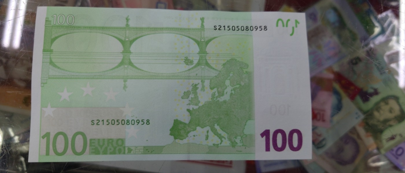 【世界钱币】精选微拍第94期暨2024年第五期 评级币裸钞场 【一口价已售出】2002年100欧 二签 全新绝品意大利版无47尾号958