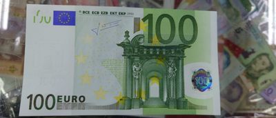 【世界钱币】精选微拍第94期暨2024年第五期 评级币裸钞场 【一口价已售出】2002年100欧 二签 全新绝品意大利版无47尾号976