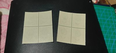 🔥成套🔥德国邮票专场，都是四方联套票 🔥套票🔥德国欧罗巴系列邮票一套，1964年发行：欧洲邮电管理联合会徽—欧罗巴22片花瓣2全，品相如图