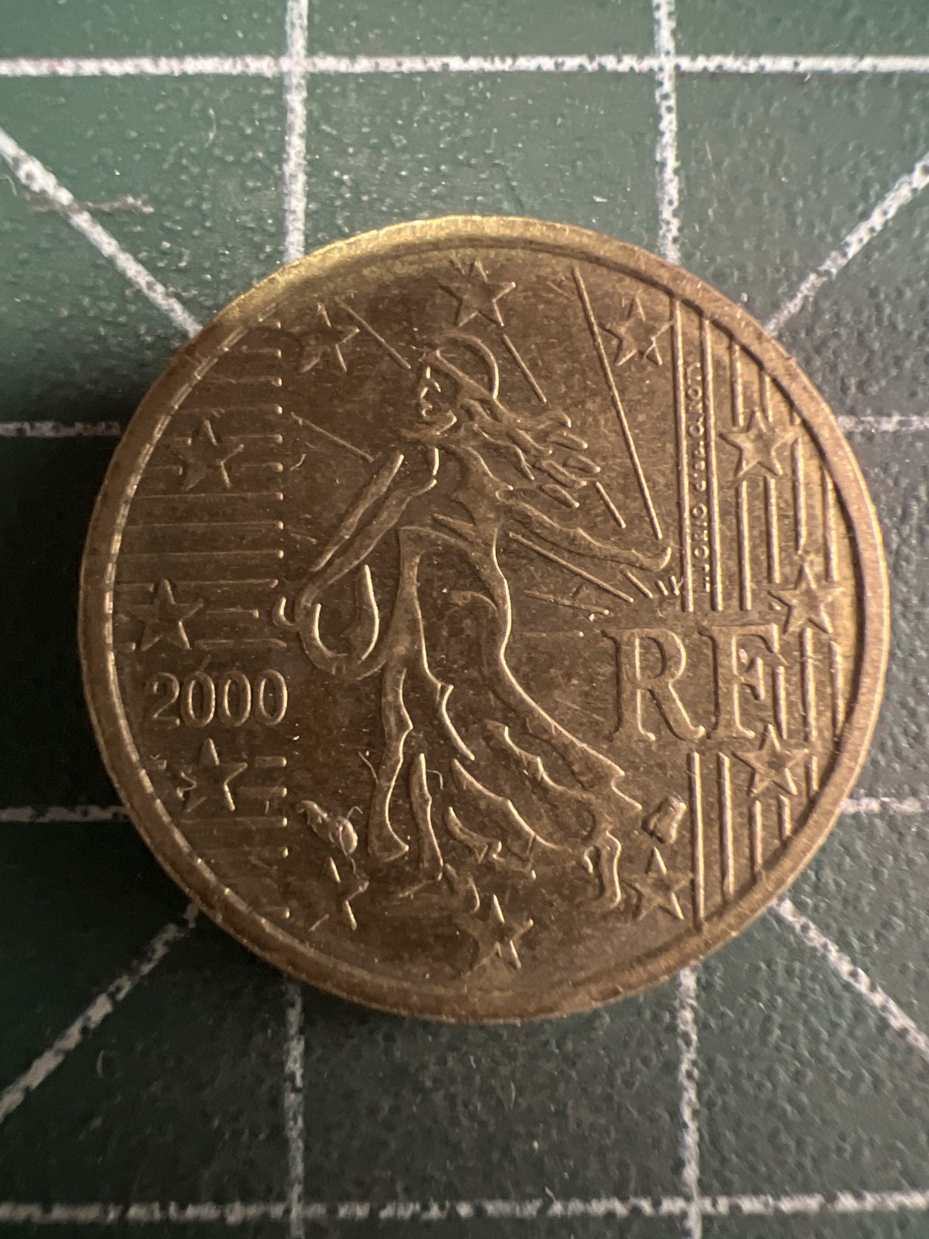 第544期  硬币专场 （无押金，捡漏，全场50包邮，偏远地区除外，接收代拍业务） 法国10欧分