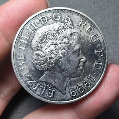 一百二十九期 三月第3拍 - 3.3.1英国戴安娜纪念币五镑