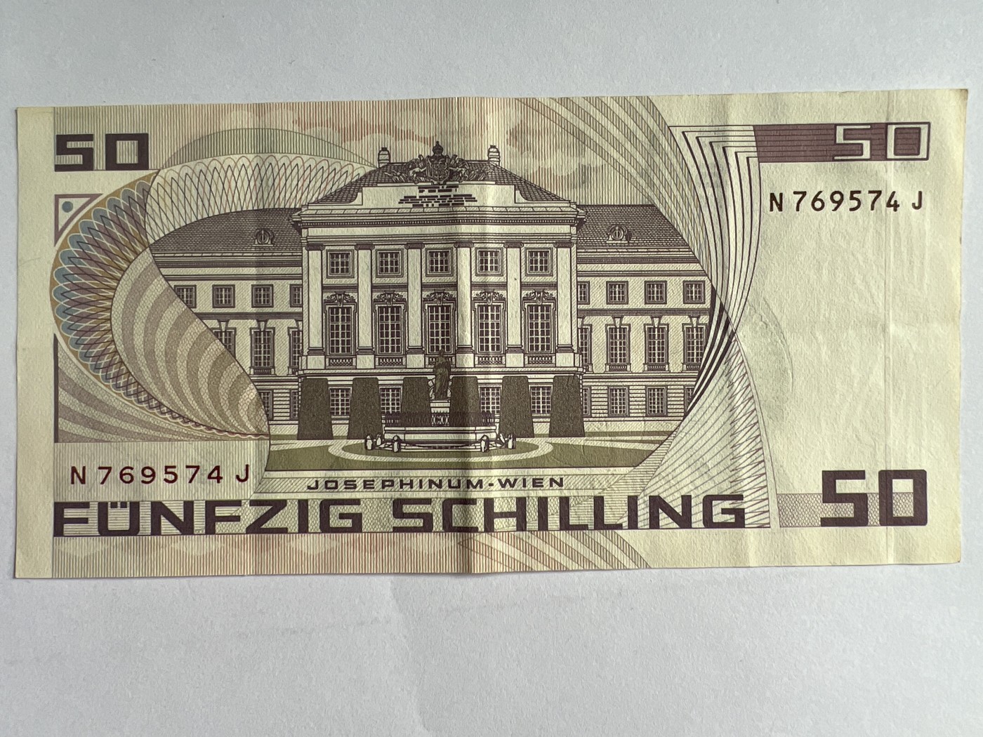 第546期  纸币专场 （无押金，捡漏，全场50包邮，偏远地区除外，接收代拍业务） 奥地利50先令