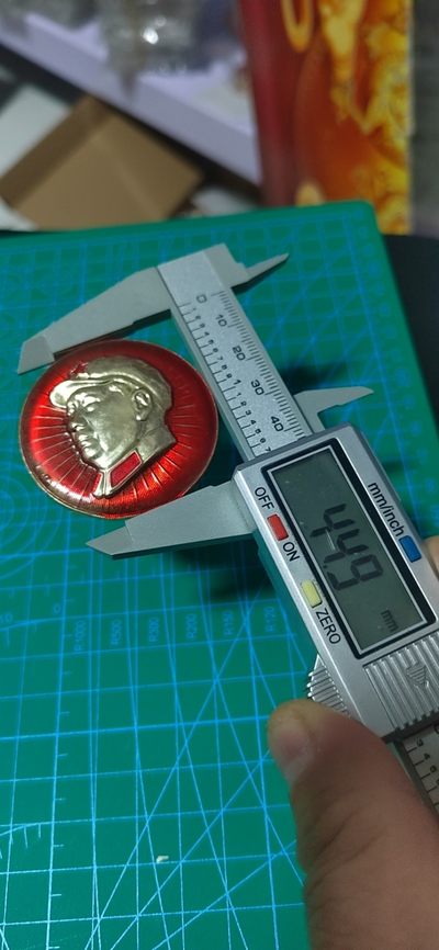 毛主席像章专场 🔥🔥师大造大🔥🔥毛主席像章，44.9毫米