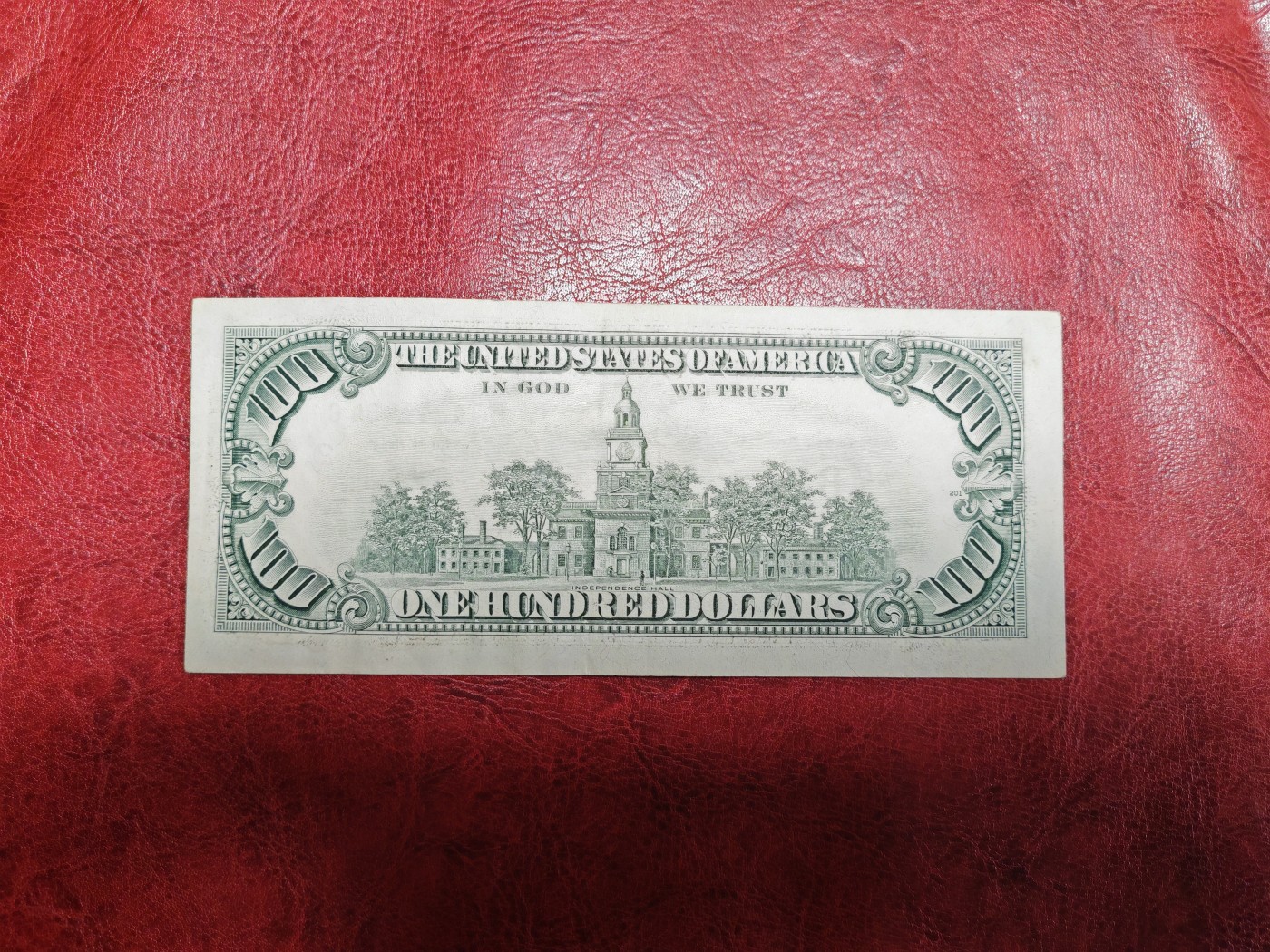 美国纸币 1990年 小头版 100美元 非全新好品 美国纸币 1990年 小头版 100美元 非全新好品