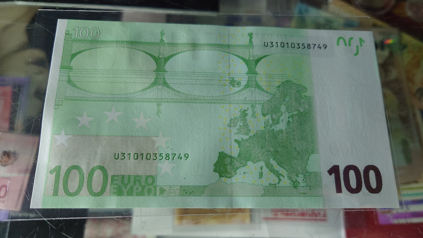 【世界钱币】精选微拍第95期暨2024年第六期 评级币裸钞场 2002年欧盟100 一版签名法国冠 全新绝品