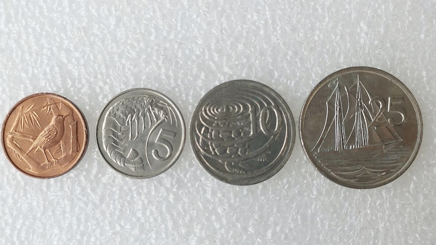 第一海外回流一元起拍收藏 散币专场 第69期 开曼群岛4枚套