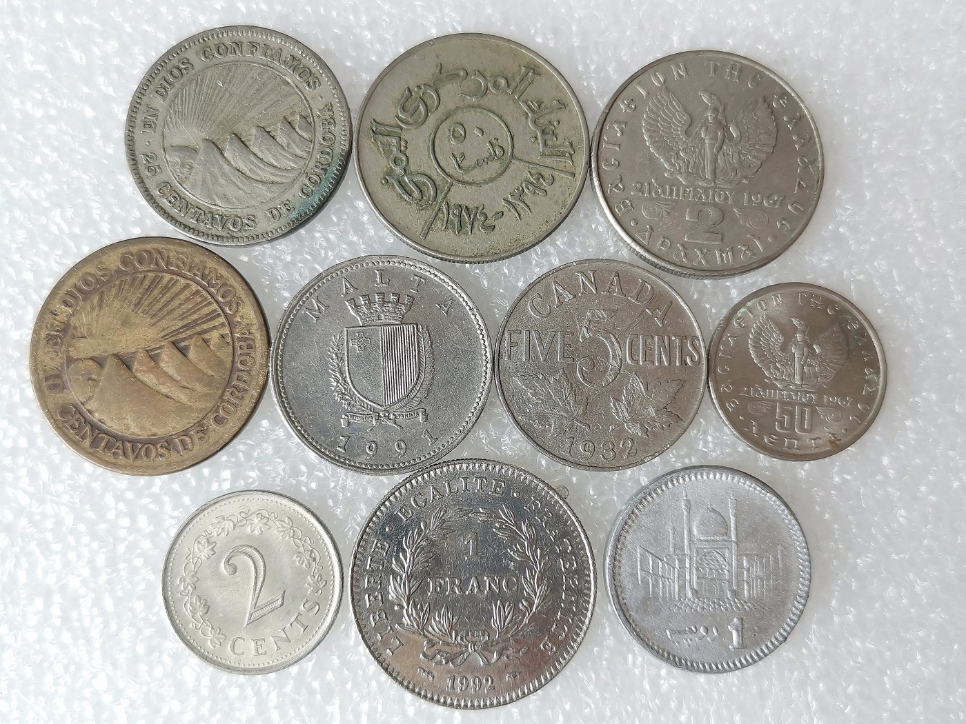 第一海外回流一元起拍收藏 散币专场 第69期 散币一组10枚