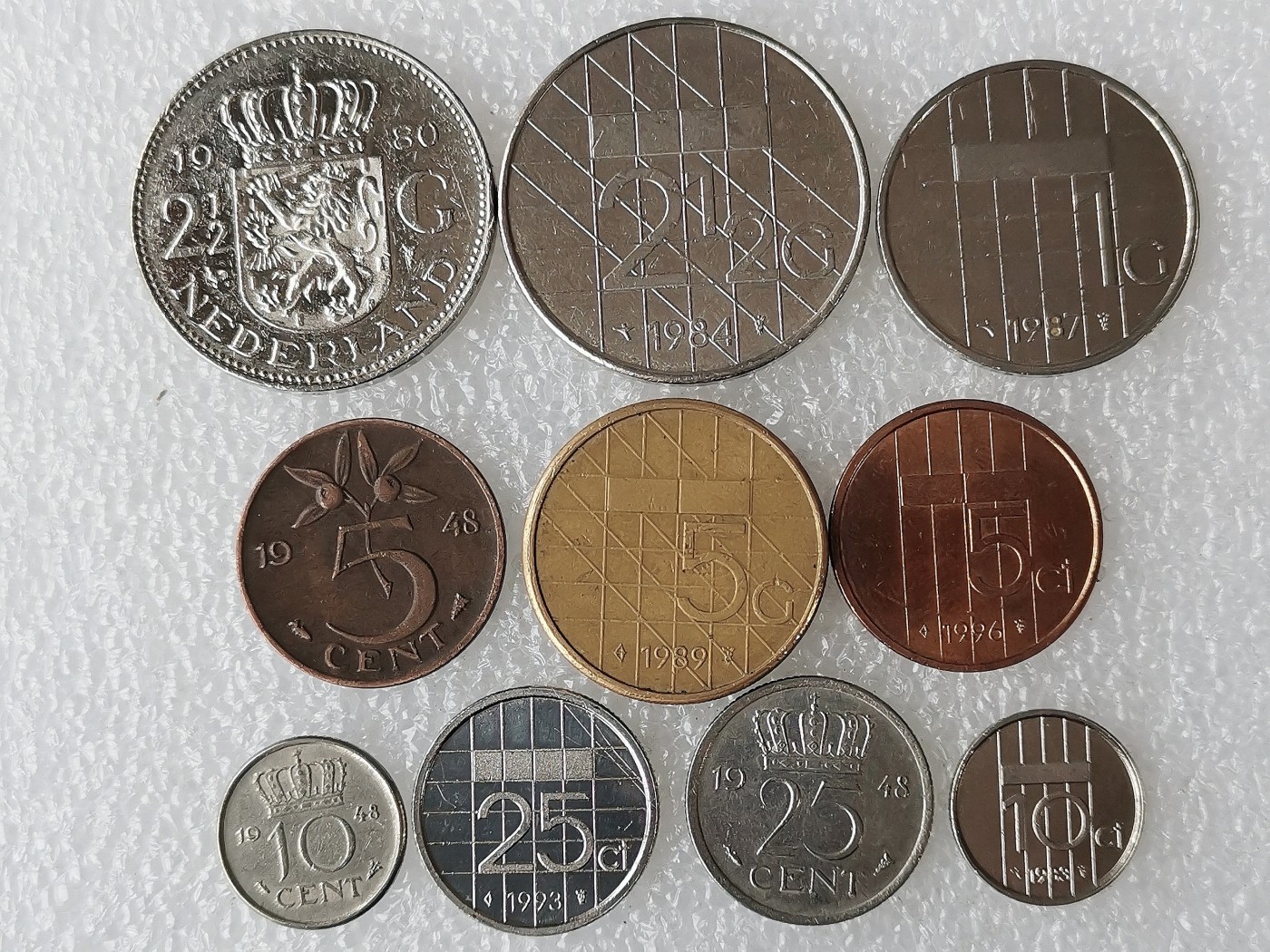 第一海外回流一元起拍收藏 散币专场 第69期 荷兰硬币 10枚