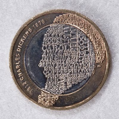 S&S Numismatic世界钱币-拍卖 第124期  - 英国2012年 查尔斯·狄更斯诞辰200周年 2英镑双色纪念币