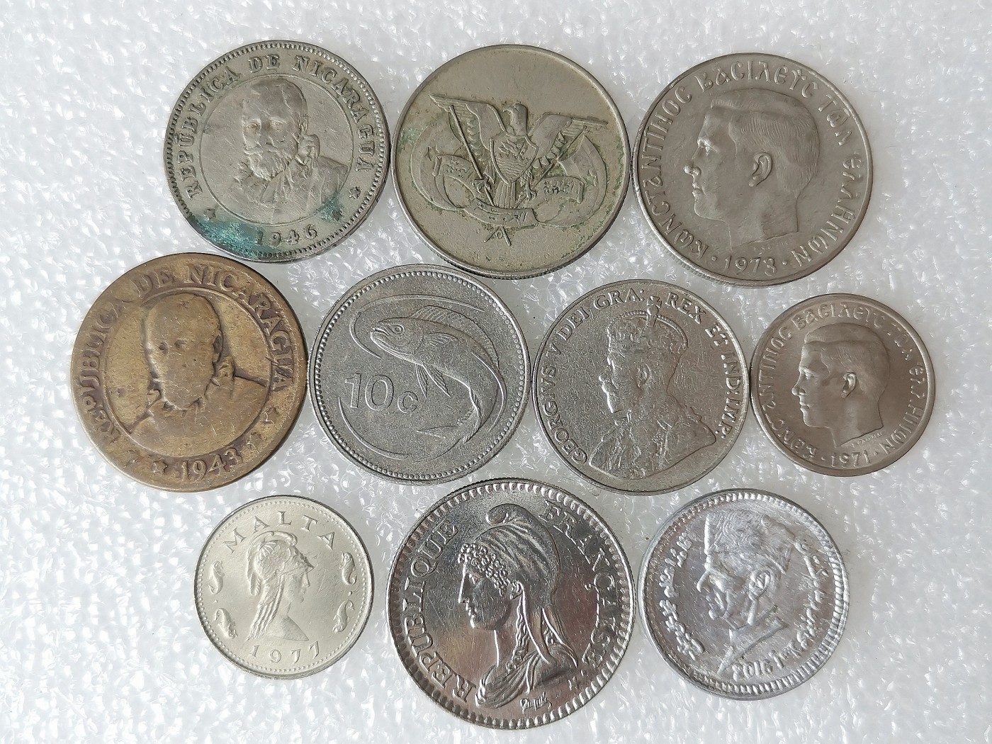 第一海外回流一元起拍收藏 散币专场 第69期 散币一组10枚