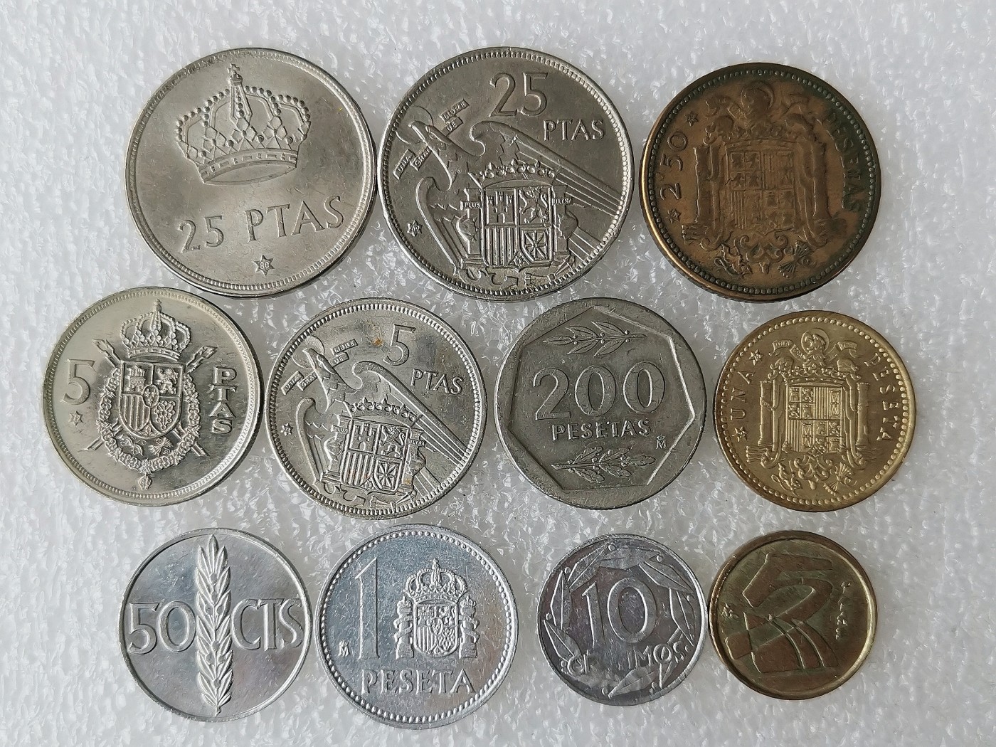 第一海外回流一元起拍收藏 散币专场 第69期 西班牙硬币 11枚