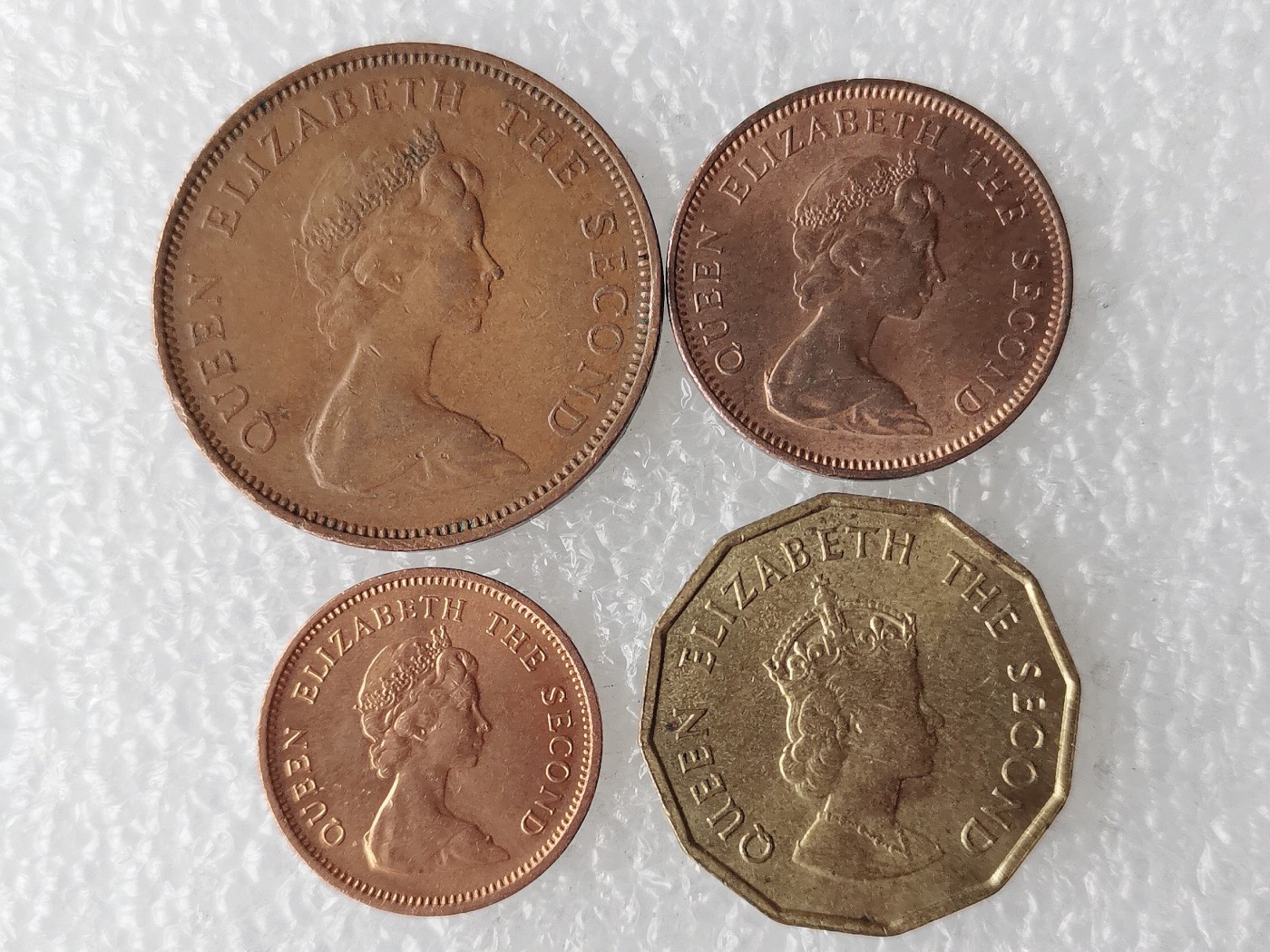 第一海外回流一元起拍收藏 散币专场 第69期 英属泽西岛 4枚