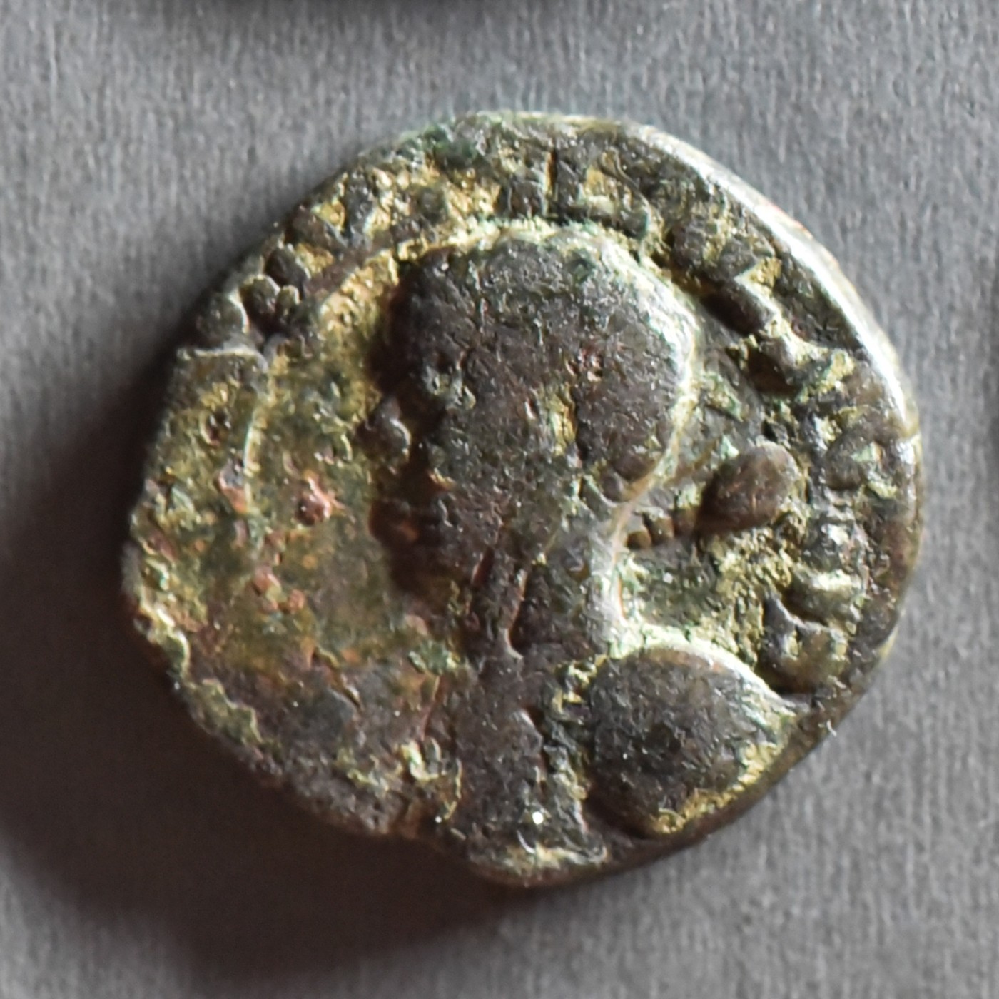 【良泉藏泉】第七期，打制币 丝路币专场 公元1201-1204年【中世纪】赞吉王朝 模仿古罗马构图 铜币