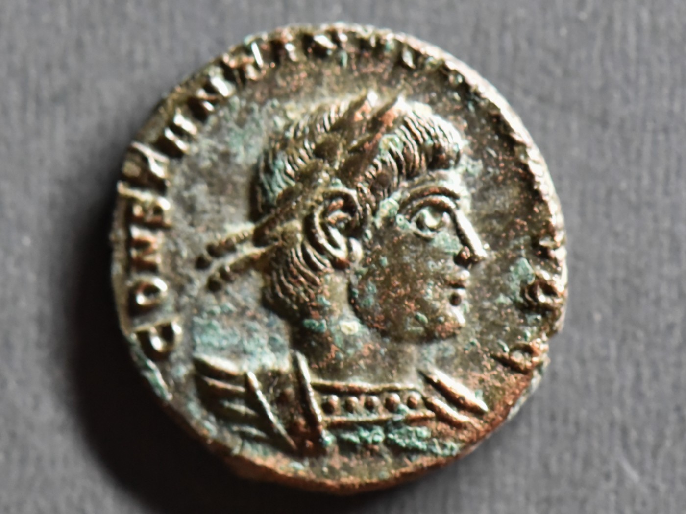 【良泉藏泉】第七期，打制币 丝路币专场 【古罗马】君士坦丁二世 铜币