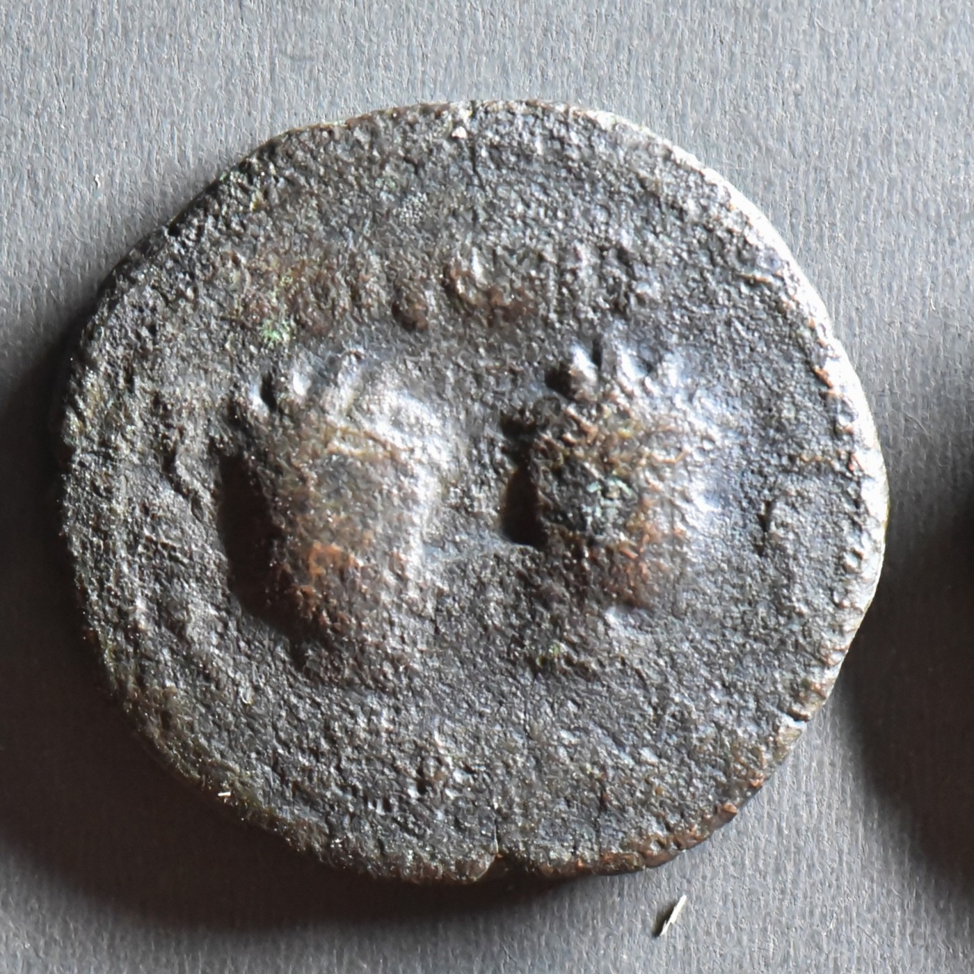 【良泉藏泉】第七期，打制币 丝路币专场 公元1152-1176年【中世纪】阿尔图格王朝，【占星术铜币】“水星”