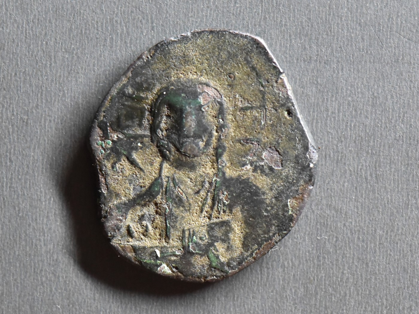 【良泉藏泉】第七期，打制币 丝路币专场 1028-1034年【拜占庭】罗曼努斯三世 无名富力铜币