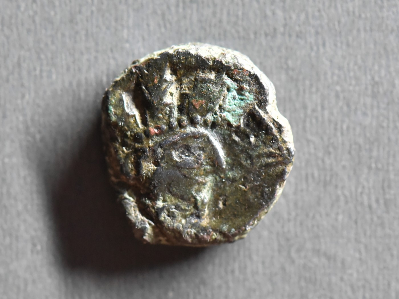 【良泉藏泉】第七期，打制币 丝路币专场 【古波斯】约公元6-7世纪，萨珊铜币