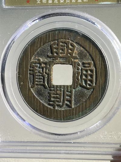 兴朝通宝背五厘 - 兴朝通宝背五厘