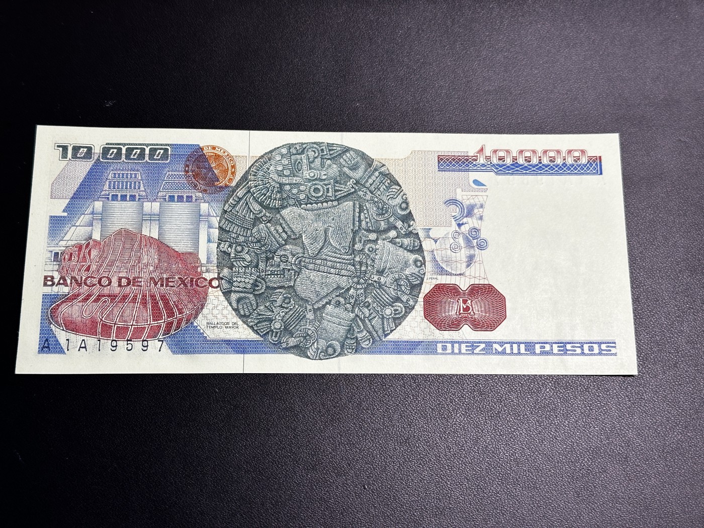 《外钞收藏家》第三百四十六期 1981年墨西哥1万比索 全新UNC