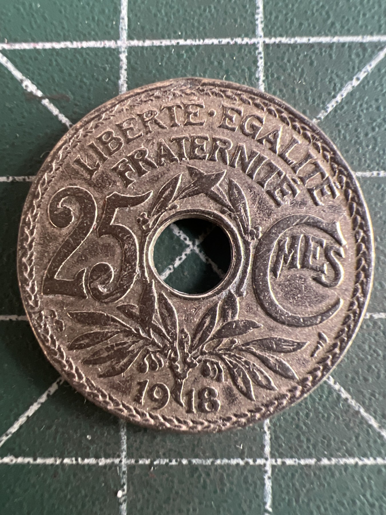 第565期 硬币专场 （无押金，捡漏，全场50包邮，偏远地区除外，接收代拍业务） 法国25分