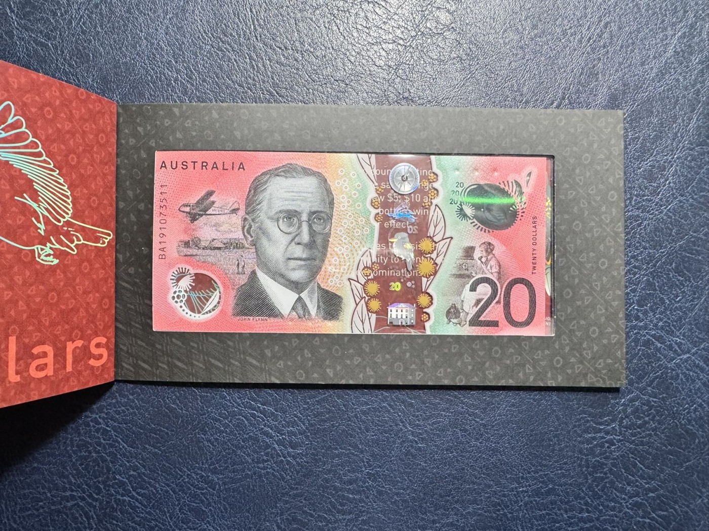收藏联盟Quantum Auction 第329期拍卖  澳大利亚2019年20元带原册新版钞 品相全新