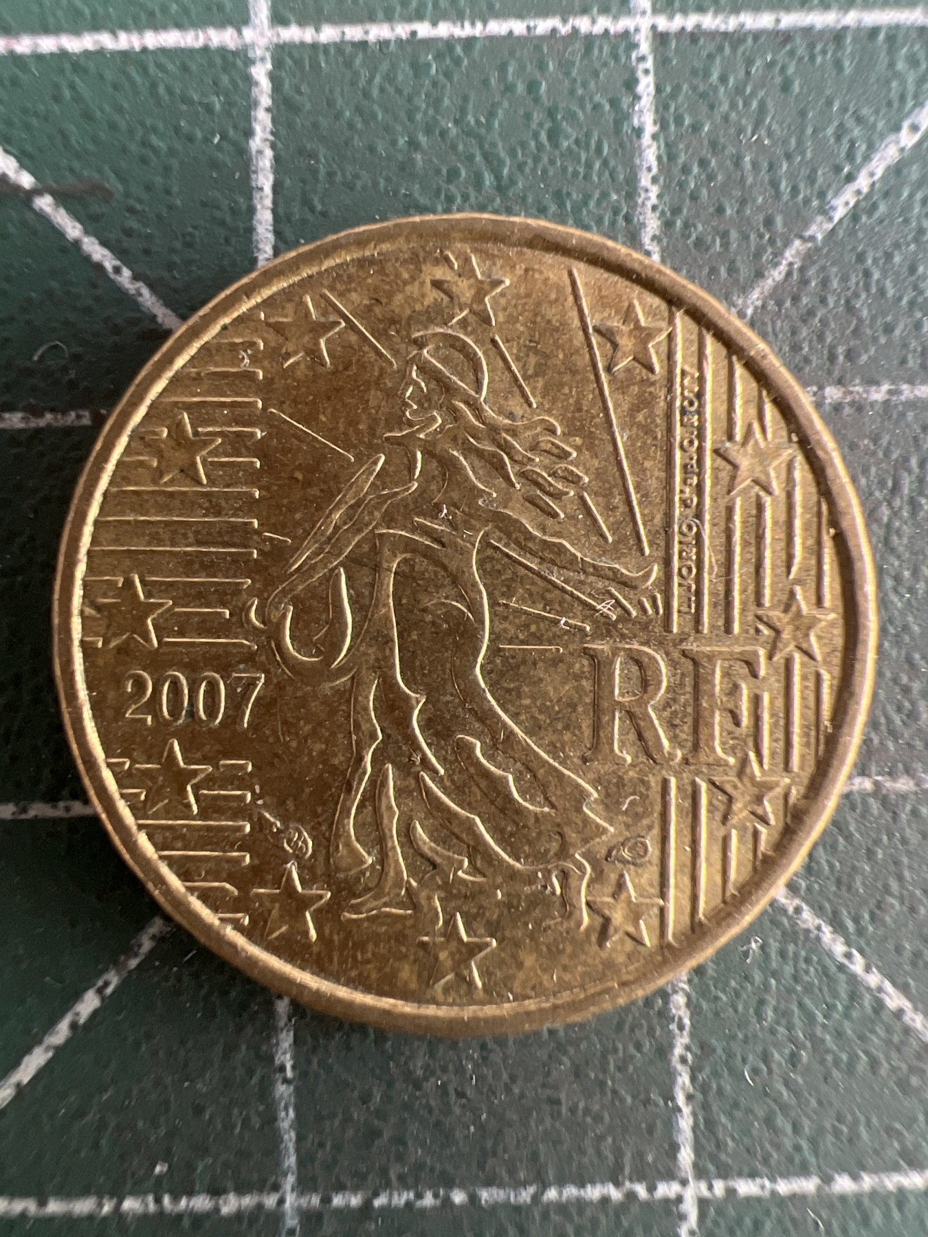 第548期 硬币专场 （无押金，捡漏，全场50包邮，偏远地区除外，接收代拍业务） 法国10欧分