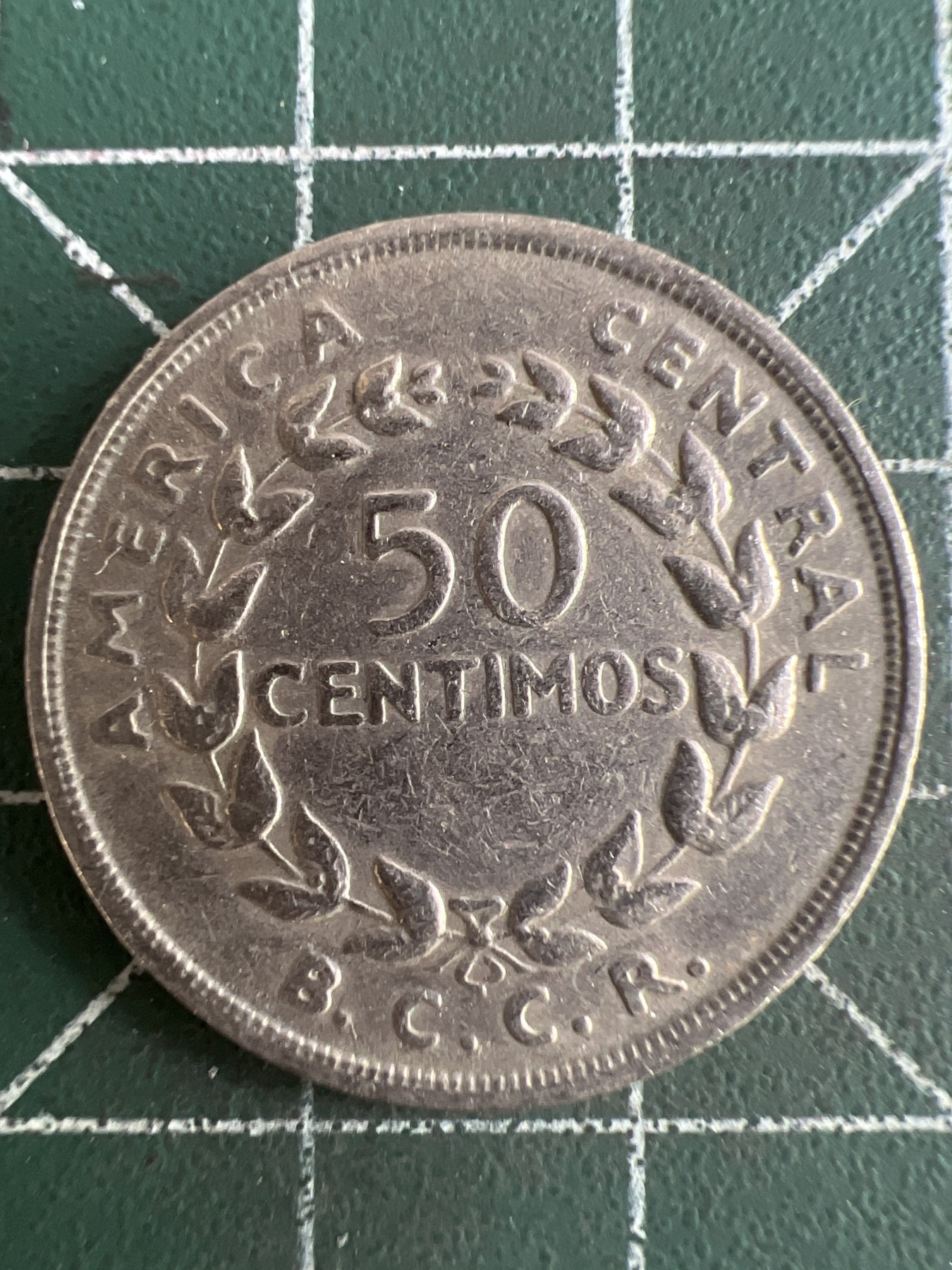 第548期 硬币专场 （无押金，捡漏，全场50包邮，偏远地区除外，接收代拍业务） 哥斯达黎加50分