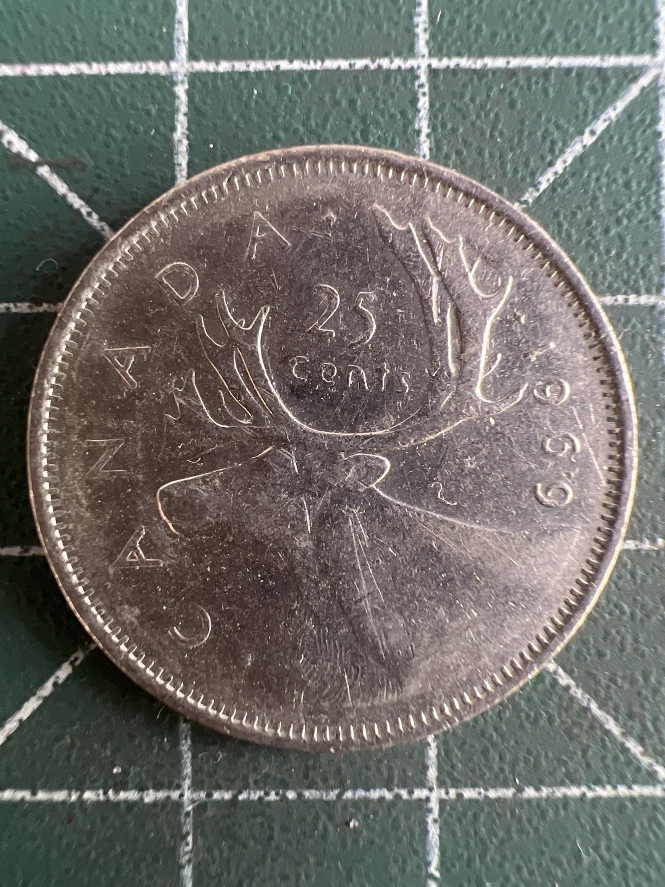 第548期 硬币专场 （无押金，捡漏，全场50包邮，偏远地区除外，接收代拍业务） 加拿大25分