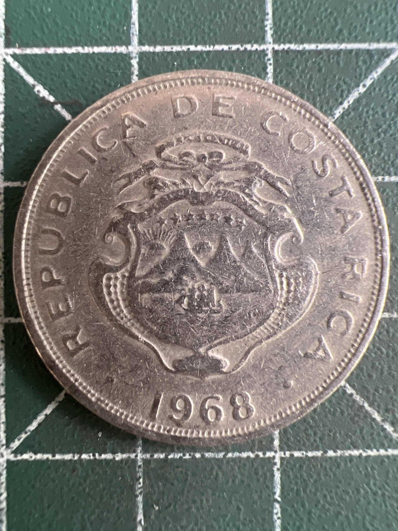 第548期 硬币专场 （无押金，捡漏，全场50包邮，偏远地区除外，接收代拍业务） 哥斯达黎加50分