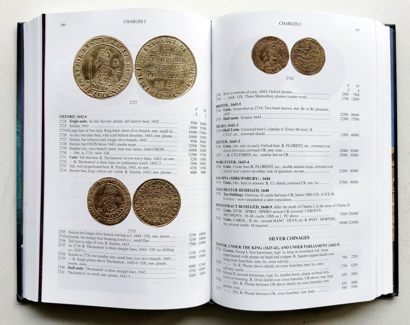 凡希社世界钱币微拍第二百六十二期 SPINK2019英格兰与联合王国硬币目录 （十进制前） 八五品