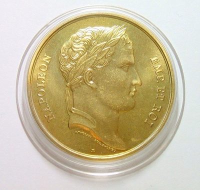 法国拿破仑加冕仪式 高浮雕精制大铜章 40MM - 法国拿破仑加冕仪式 高浮雕精制大铜章 40MM