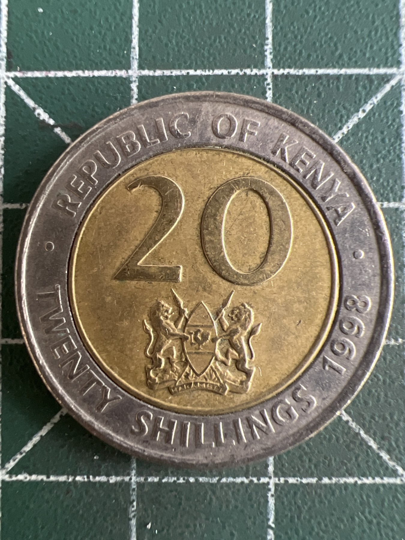 第565期 硬币专场 （无押金，捡漏，全场50包邮，偏远地区除外，接收代拍业务） 肯尼亚20先令