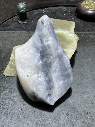 放福利！精美天然地表青花金丝玉籽料原石一块！  - 放福利！精美天然地表青花金丝玉籽料原石一块！ 