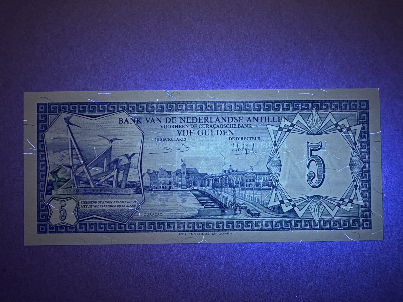 《张总收藏》140期-外币精品荟萃 荷属安的列斯5盾 UNC 1984年