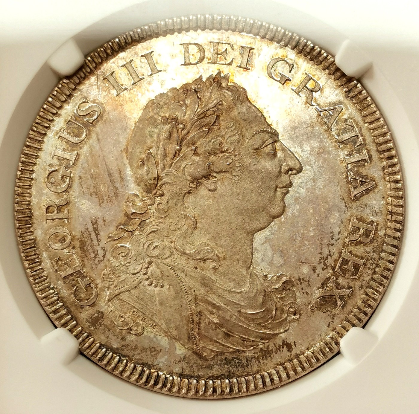 凡希社世界钱币微拍第二百六十二期 罕！1804英国英格兰银行乔三DOLLAR（5先令）大银精铸NGC-PF65+ SOHO蒸汽铸币机铸造，铸币史上具有里程碑意义的样本，品相无与伦比，名家旧藏！