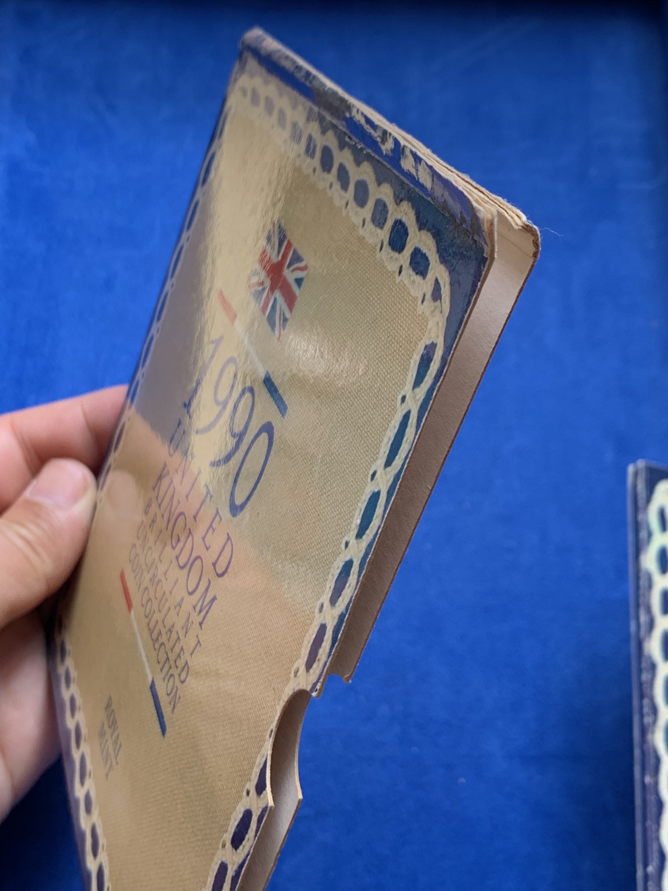 《竞宝斋》第245场-周日，周一 ，周二3场连拍 (全场包邮) 英国1990年硬币套装，共8枚